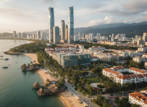 海清市正在建造的新区